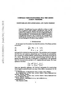 Uniform Preconditioners For The Mixed Darcy Problem