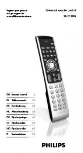 Universal remote control