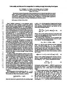 Universality and itinerant ferromagnetism in rotating strongly ...