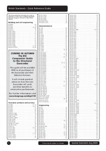 Update Standards - August 2008 - BSI Shop