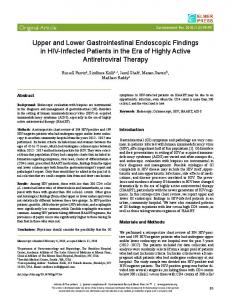 Upper and Lower Gastrointestinal Endoscopic