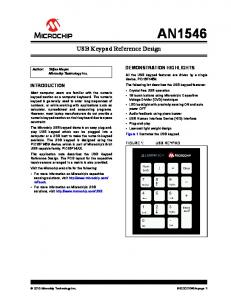 USB Keypad Reference Design