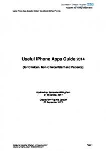 Useful iPhone Apps Guide 2014