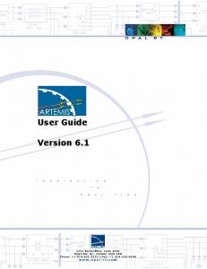 User Guide Version 6.1