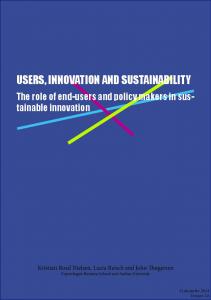 users, innovation and sustainability