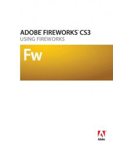 Using Adobe Fireworks CS3