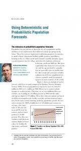 Using Deterministic and Probabilistic Population Forecasts - UiO