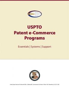 USPTO Patent e-Commerce Programs