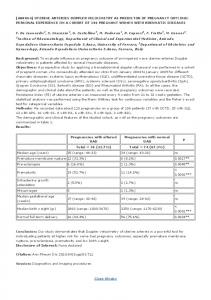 uterine arteries doppler velocimetry as predictor of ...