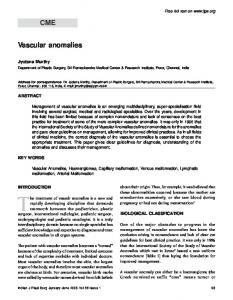 Vascular anomalies CME - TSpace