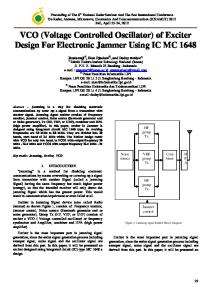 VCO (Voltage Controlled Oscillator)