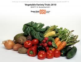 Vegetable Variety Trials 2010 - Oregon State University