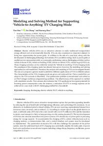 'Vehicle-to-Anything' EV Charging Mode