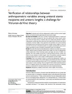 Verification of relationships between