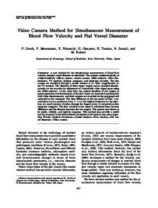 Video Camera Method for Simultaneous ... - SAGE Journals