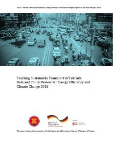 Vietnam - Transport and Climate Change