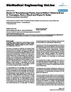 View PDF - BioMedical Engineering OnLine - BioMed Central