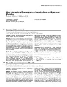 View PDF - Critical Care - BioMed Central