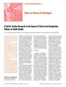 Views on Research Strategies