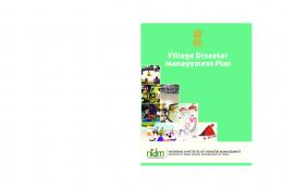 Village Disaster Management Plan : Training Module - NIDM