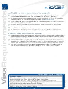 Visa Requirements