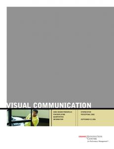 VISUAL COMMUNICATION - Perceptual Edge