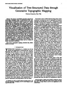 Visualisation of Tree-Structured Data through Generative Topographic