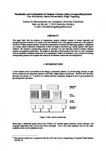 Visualization and Manipulation of Database ... - Semantic Scholar