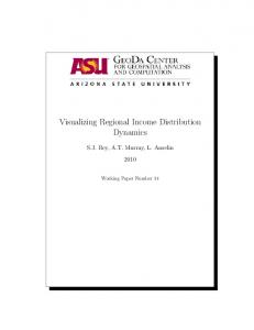 Visualizing Regional Income Distribution Dynamics - Core