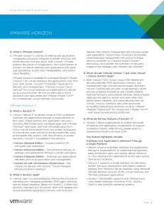 VMware Horizon