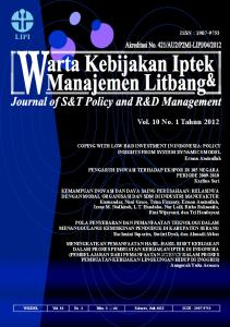 Vol. 10 No. 1 Tahun 2012