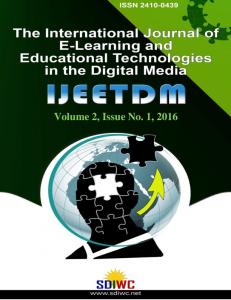 Volume 2, Issue No. 1, 2016 - sdiwc