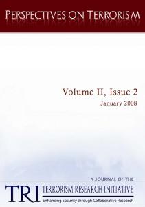 Volume II, Issue 2 - Terrorism Analysts