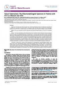 Vulval Tuberculosis - Semantic Scholar