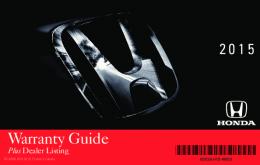 Warranty Guide