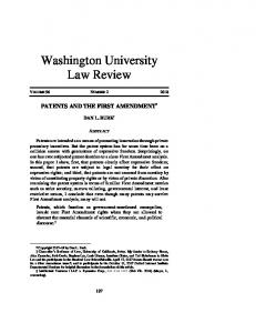 Washington University Law Review