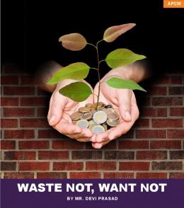 waste not, want not - UltraTech Cement