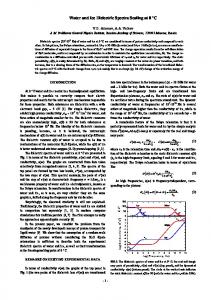 Water and Ice - arXiv