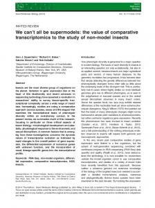 We cant all be supermodels: the value of comparative ...