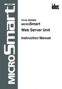 Web Server Module Manual