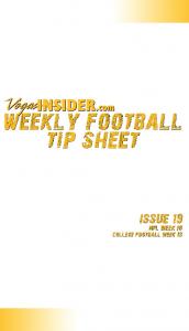 weekly football tip sheet