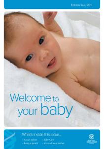 Welcome to your baby