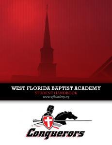 WEST FLORIDA BAPTIST ACADEMY