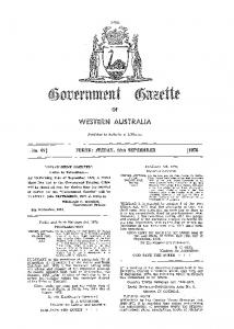 WESTERN AUSTRALIA - State Law Publisher