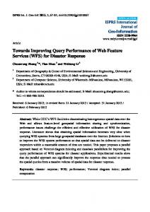 (WFS) for Disaster Response - MDPI