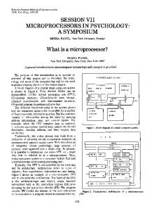 What is a microprocessor? - Springer Link