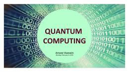 What is Quantum Computing?