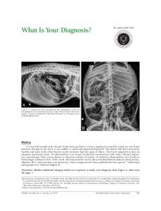 What Is Your Diagnosis? - AVMA Journals