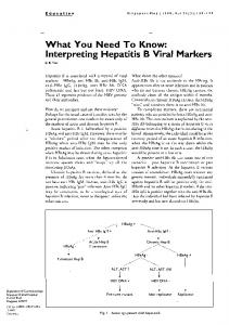 What You Need To Know: Interpreting Hepatitis B ...