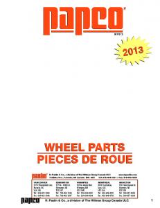 wheel parts catalog